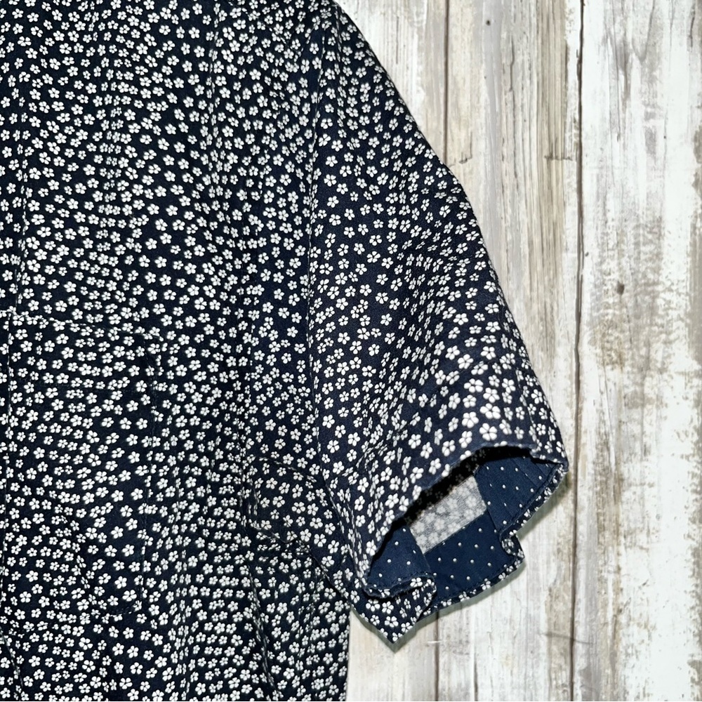 Cactus Man Black & White Floral Button Down - Picture 2 of 5